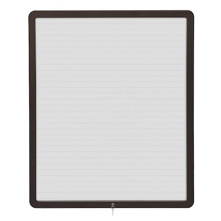 United Visual Products Sliding Door Wood Corkboard, 48"x36", Ligh, UV9003OCS-LTOAK-CORK UV9003OCS-LTOAK-CORK